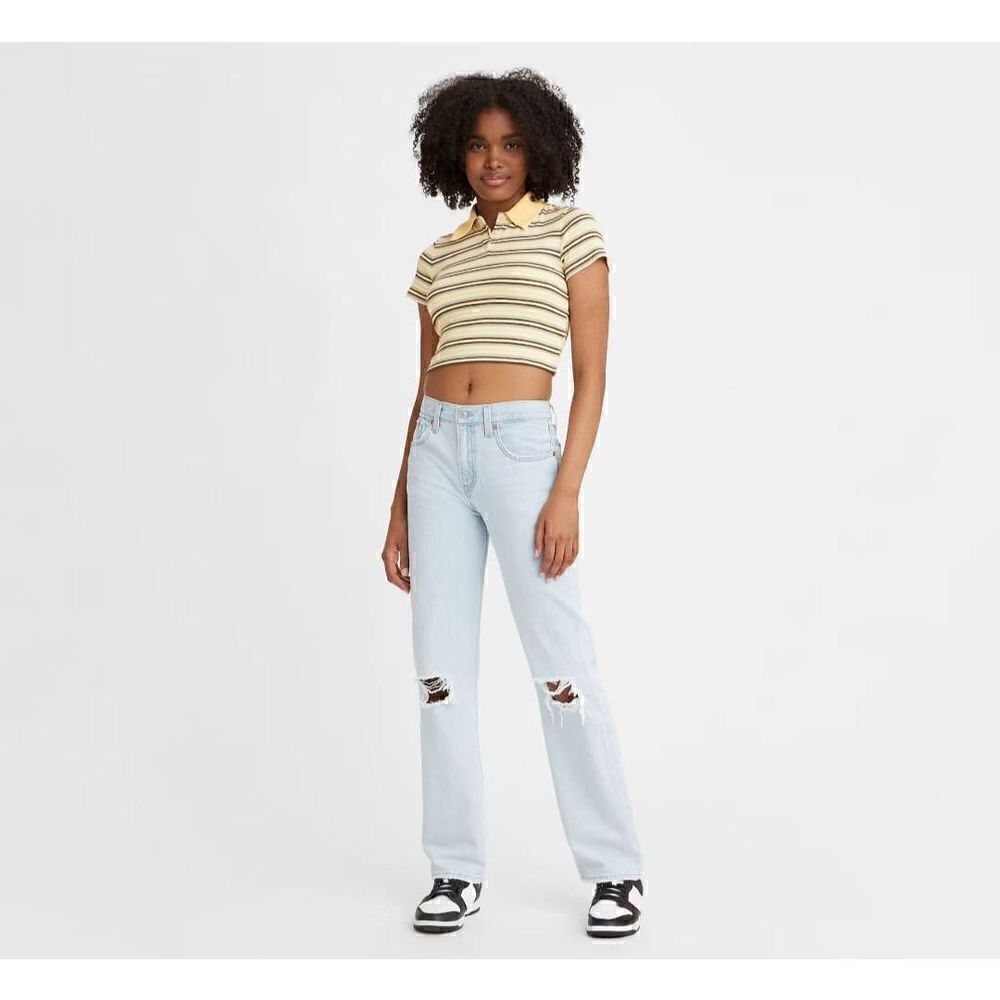 Levi's Low Pro Straight Women's Jeans Light Wash Size 32